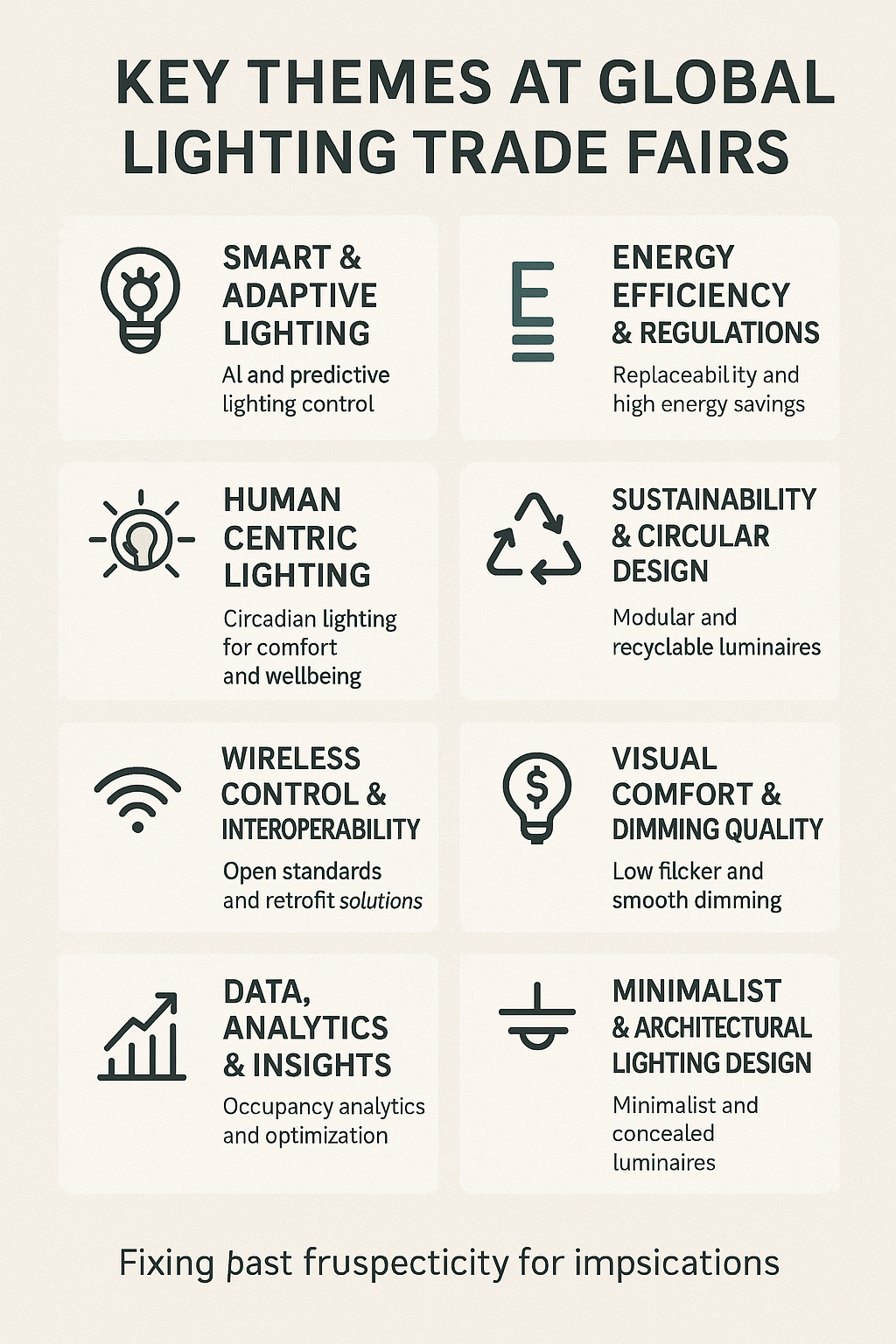 Key Themes at Global Lighting Trade Fairs